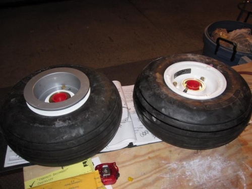 Main Wheels and Tires Assembled