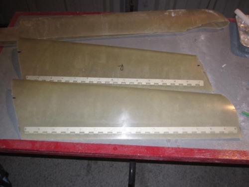 Both Leg Fairings Riveted