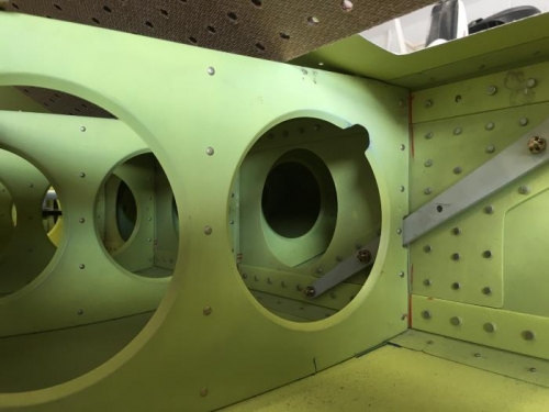 Lightning Hole After Trimming