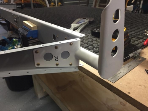 WD-605 -1-R riveted to E-709 and E702