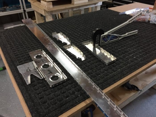 Deburred and dimpled Righ HS frame