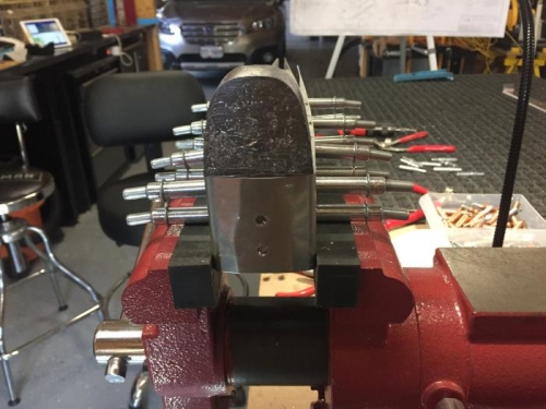 drilled counterweight to #12