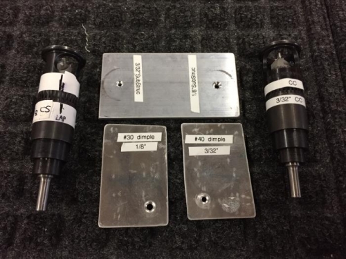 Countersinks set and die tabs made