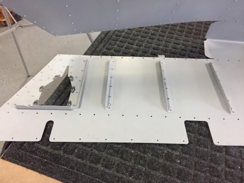 left elevator trim housing.