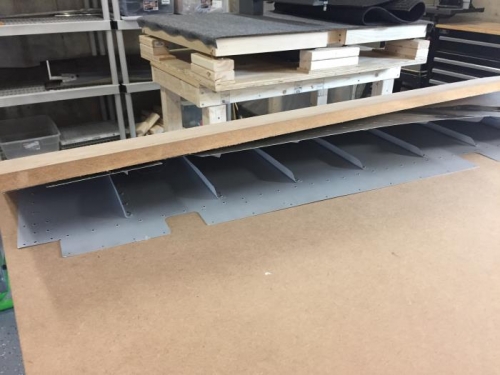 Trailing edge bend done.