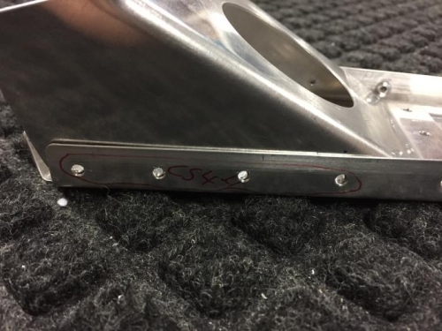CS4-4 rivet holes drilled to #30