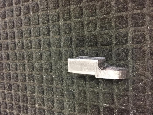 Counterweight trimmed