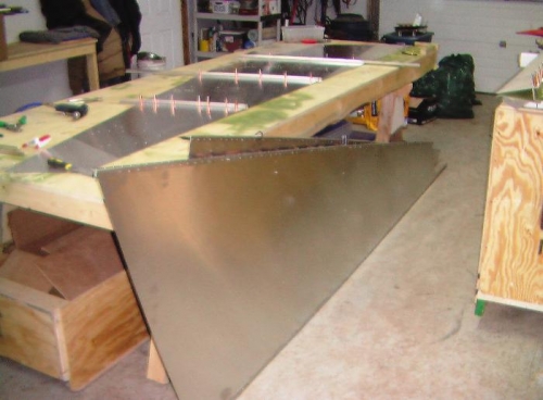 Other side skin complete