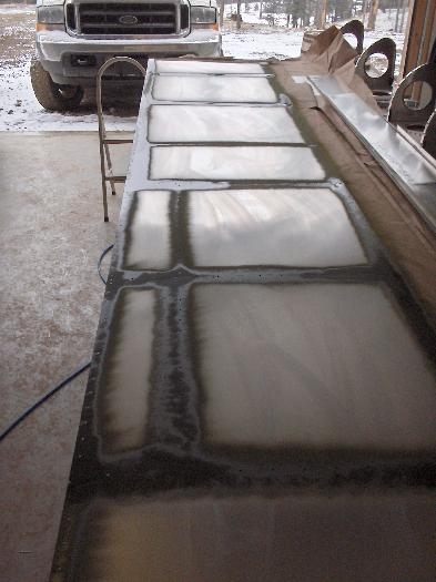 I will complete the zinc chromate when the skin is attached prior to wiring and plumbing