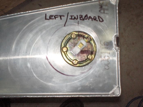 Side mount installed