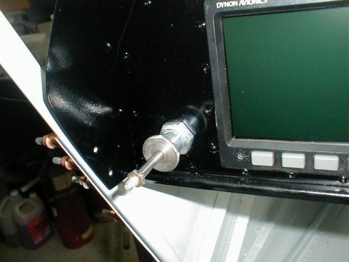 Pilot side throttle control. I will have a custom know made.