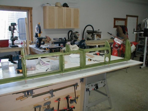 Deburred,Primed with Zinc-Chromate and have refitted together