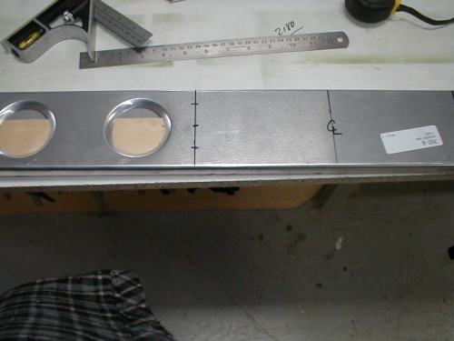 Layout of Ribs on the Spar