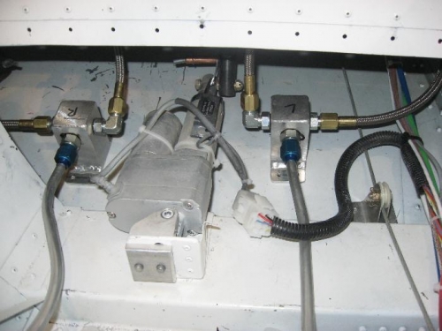 Low point in the fuel system.