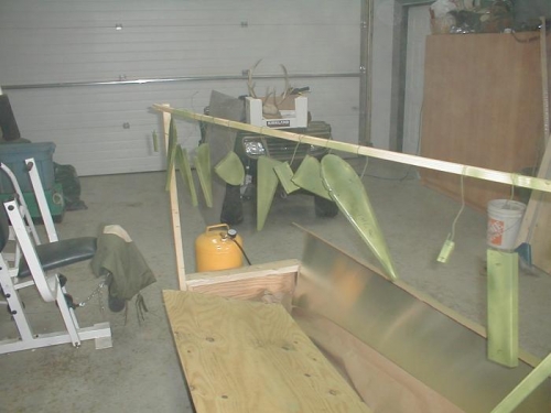 My custom spry rack. Send $5 for plans