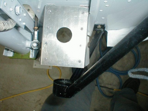 Hole for oil drain