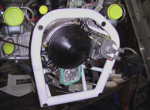 Water pump still to go on.