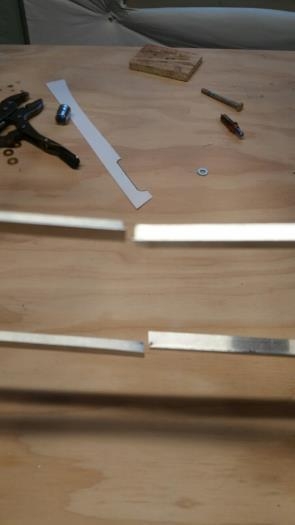 Cut stringers to replace rib 8