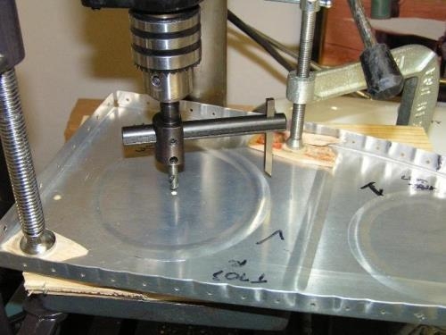 Used fly cutter on drill press