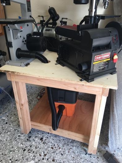 Added a chip collector vacuum system