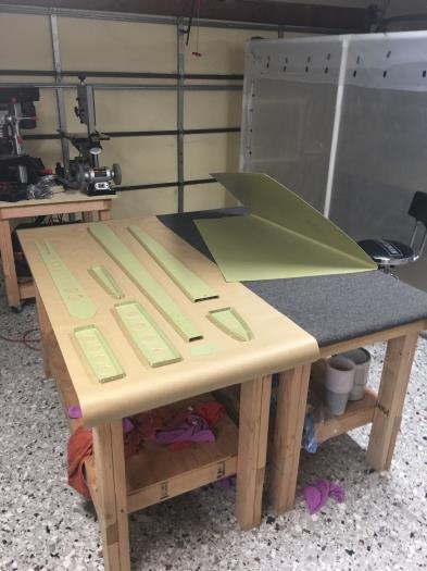 Parts all primed and ready for final assembly.