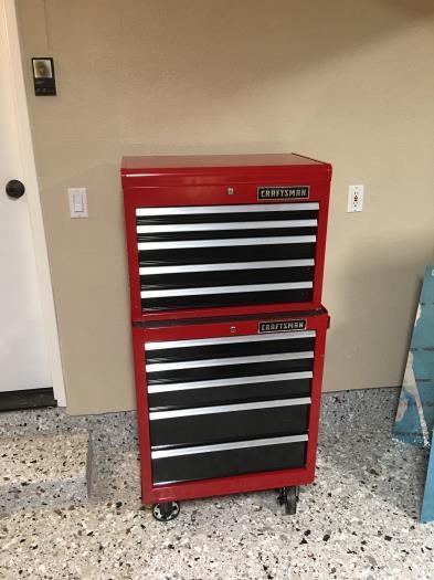 26 in. wide 5-drawer upper and lower chest for 44% off!