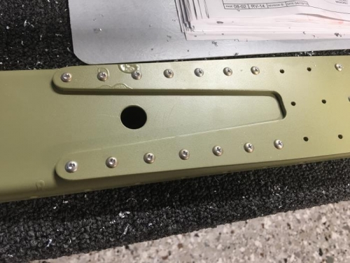 Yeah, too much primer.  Looks ugly but it's OK. Heads drilled and ready to pop off.