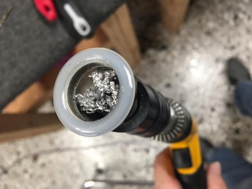 These are the chips produced with proper technique.