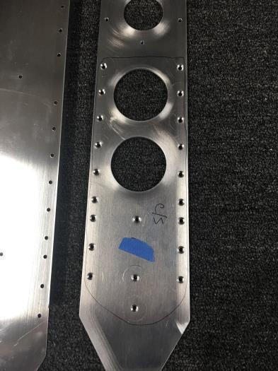 Success!  The holes are chatter mark free for the most part.