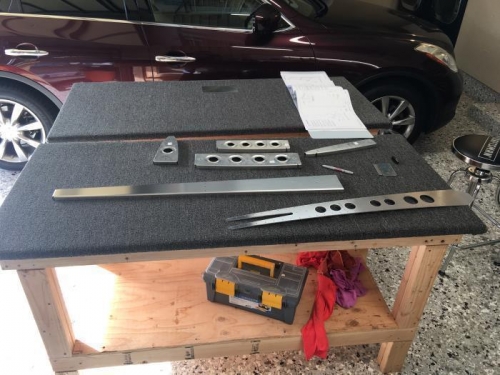 VS parts.  Note the bend in the doubler.  Gotta fix that.