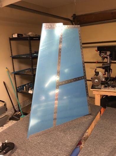 VS skin holes deburred and dimpled