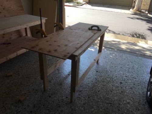 Second table under construction.