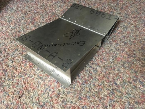 Finished trailing edge section