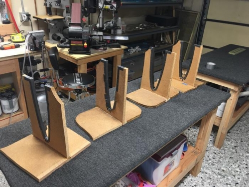 I took the easy way out.  I borrowed these from another builder.