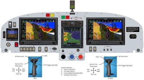 The #2 nav/comm is deleted on this option and the canopy jettison handle is added. $3.5k savings.