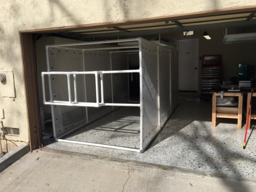 The two big walls are complete.