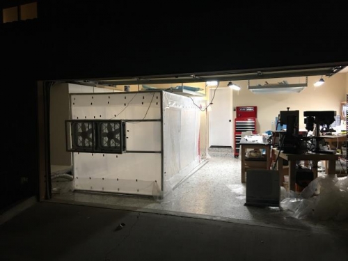 Finally it's done!  The shop needs a good cleaning before I prep my parts for priming.