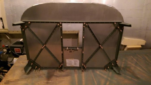 Firewall with primed aluminum components