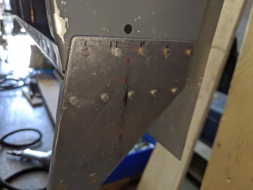 Aileron bracket fixed