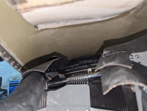 ramp and seal on the co-pilot inlet