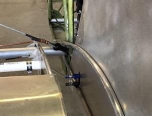 Pitot & Static Feed-Thru in Side Panel