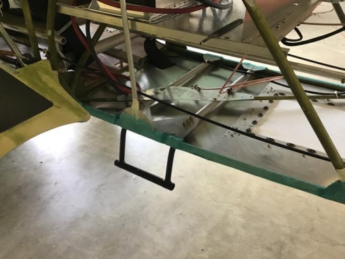 Bottom Fabric at Stirrup