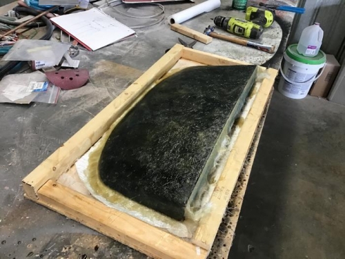 Mold with First Glass Layer