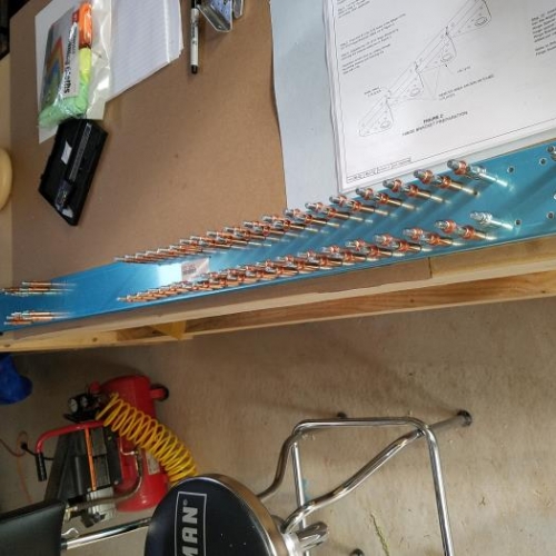 Vertical stablizer rear spar