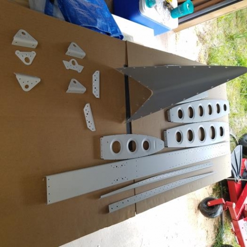 Vertical stabilizer parts