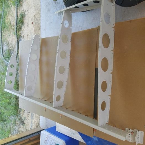 Vertical stabilizer skeleton