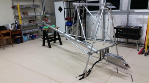 Pylon installation complete