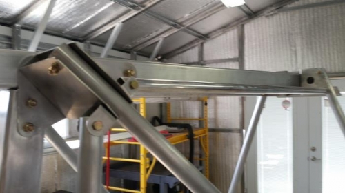 Rear o right brace /channel attachment