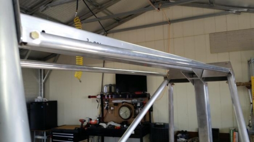 front of left brace/channel attachment