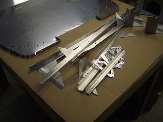 Firewall and angle parts deburred